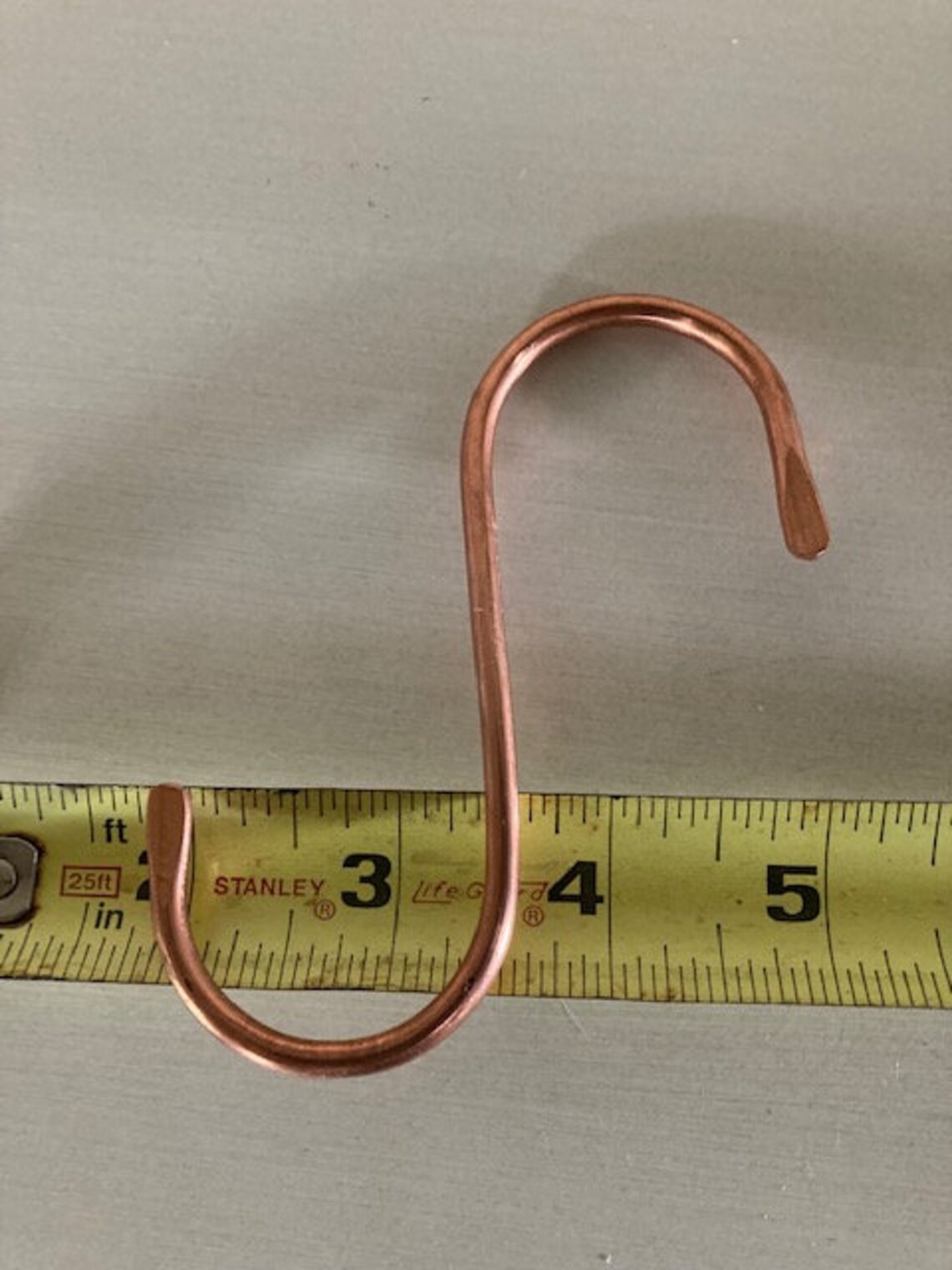Large Copper S Hooks for Pot Rack Hanging Hooks for Kitchen Etsy