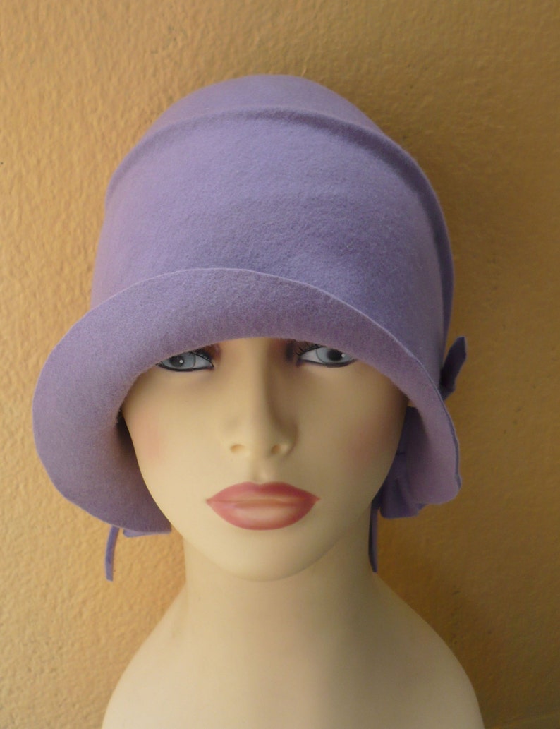 Hat 20. Клош шляпка серо фиолетовая. Как свалять шляпку клош.