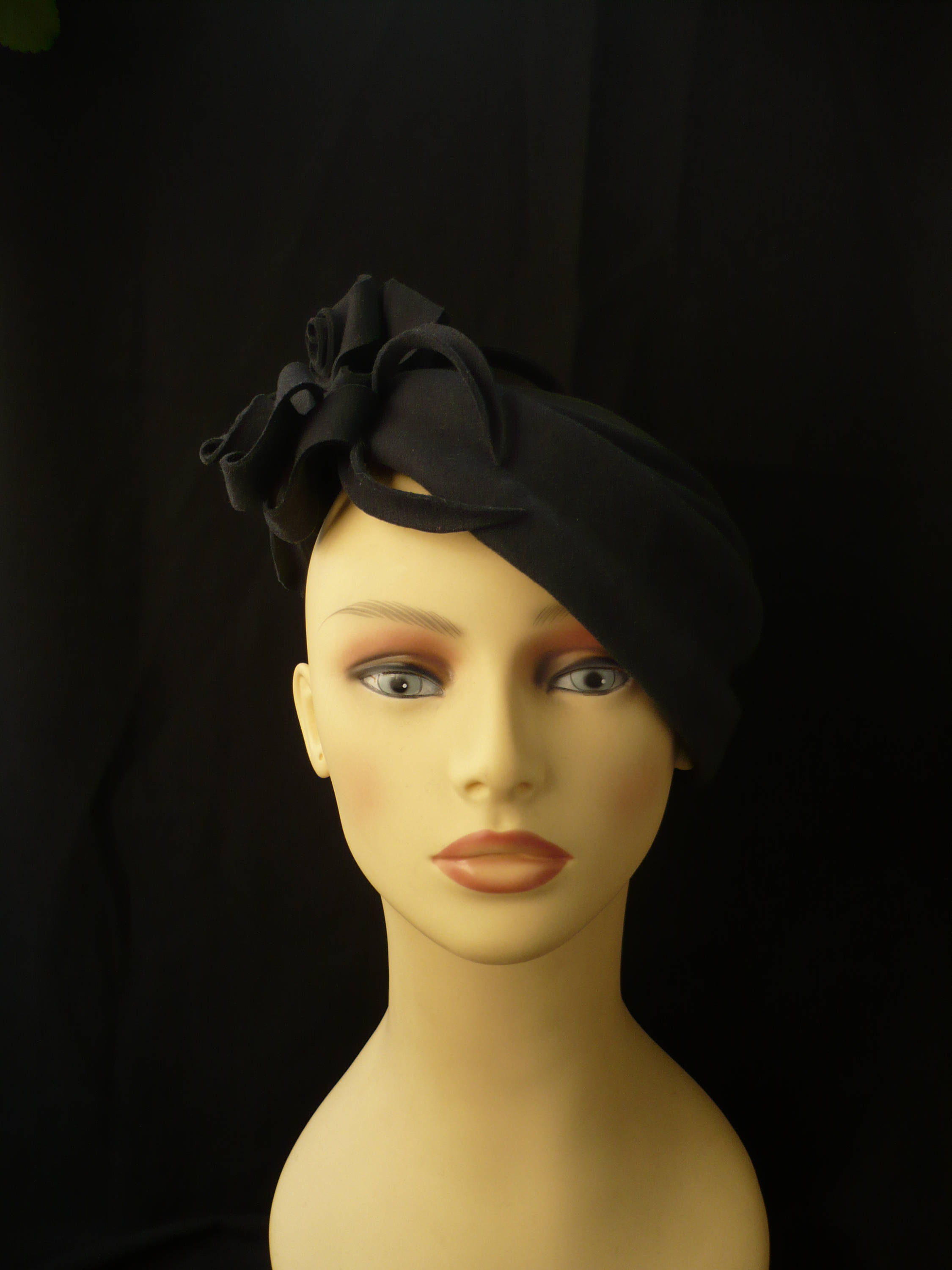 50s Style Hat 50s Fascinator 50s Hat 