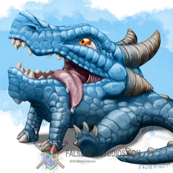 Blue Dragon Borb