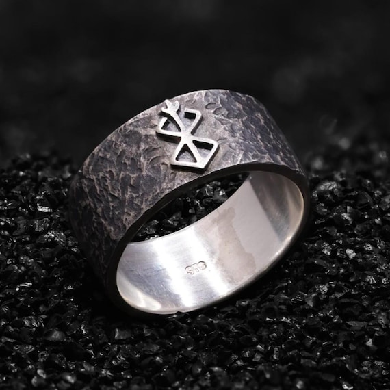 Mark of the Branded Ring | Handmade Sterling Silver Gothic Mark of the Branded Ring | Handmade Sterling Silver Gothic