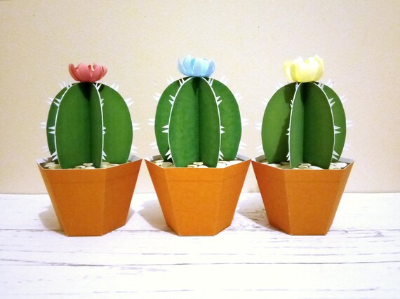 Paper Cactus Diy Spring 2017 Tutorial