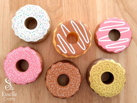 Personalise Instant Download Donut Van Favour Box Donut Van Favor Box Printable Birthday Digital download Party Wedding Favour