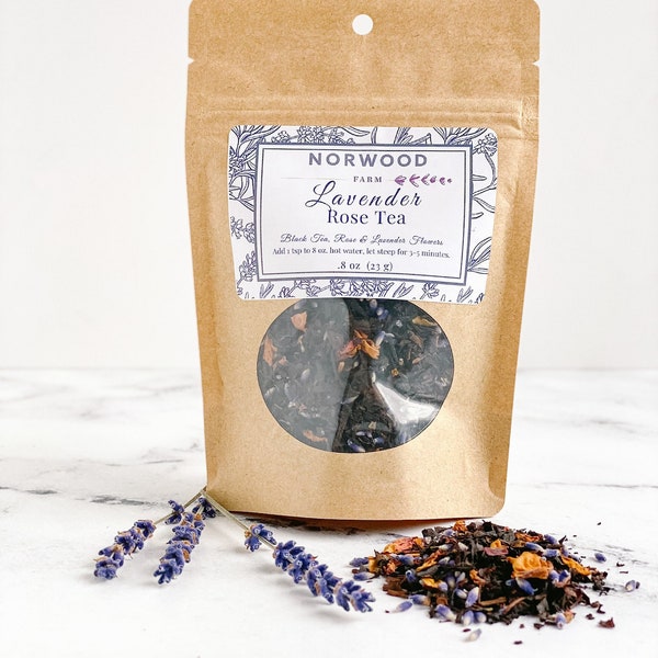 Lavender Rose Black Tea-Loose Leaf