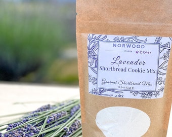 Lavender Shortbread Cookie Baking Mix