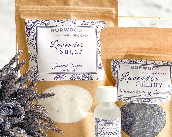 Lavender Gourmet Baking Gift Set