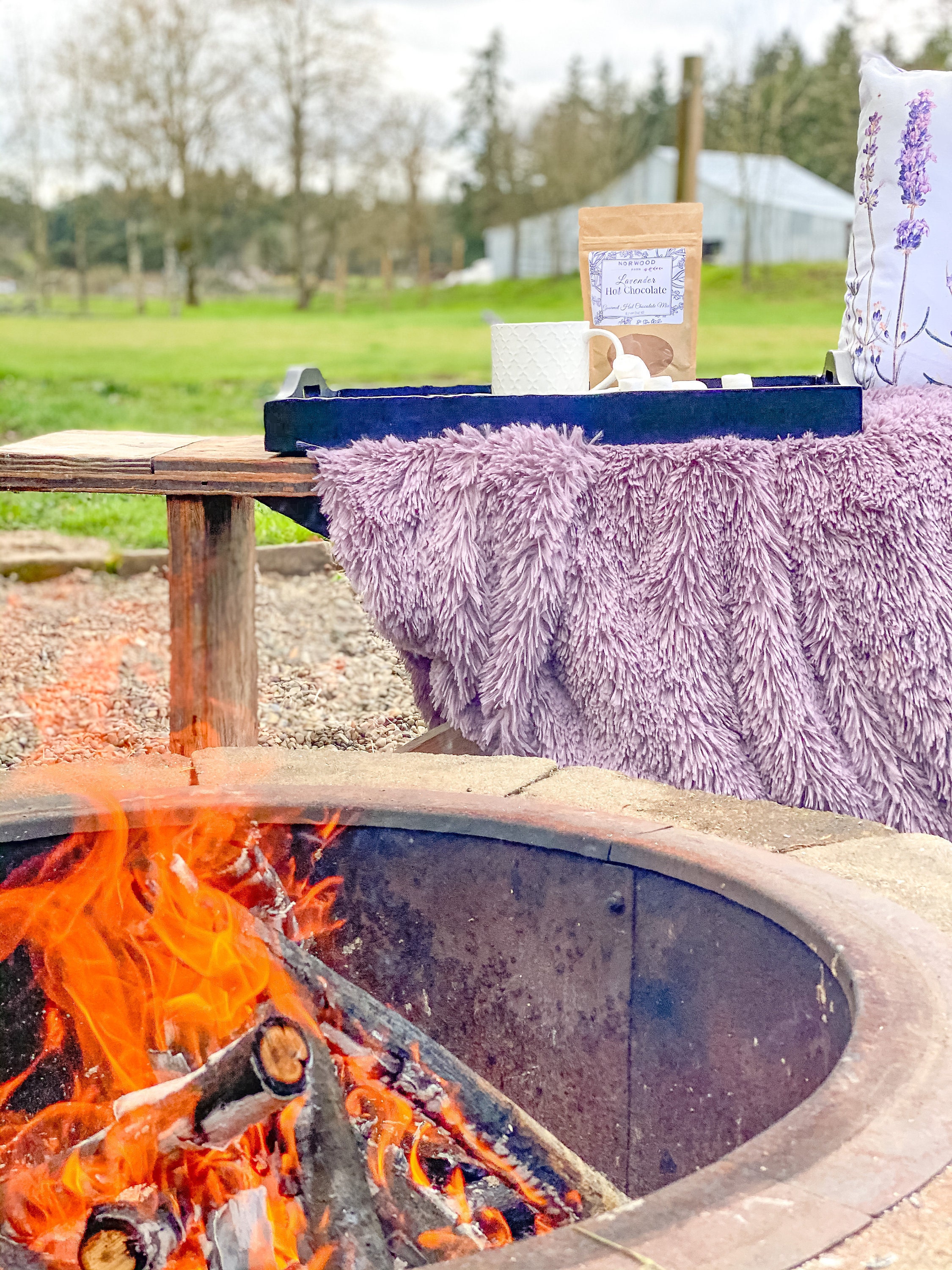 Rustic Starters Lavender Fire Starters – Rustic Home & Campfire Set of 3 - Etsy