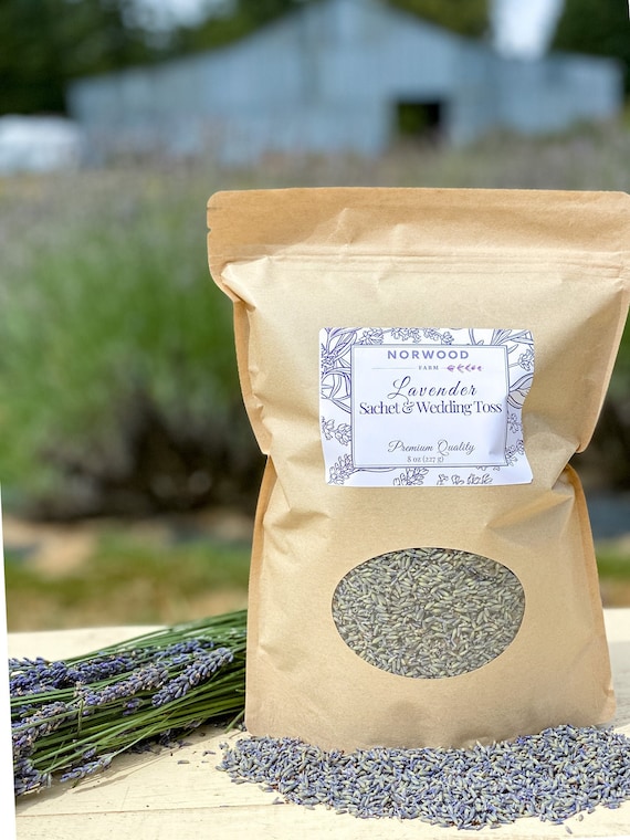 Dried Lavender Buds – Natural Wedding Confetti & Craft Supply