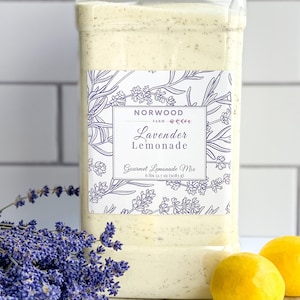 Mezcla para limonada de lavanda – Polvo para bebidas gourmet a granel (6 libras)
