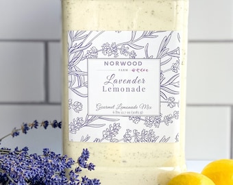 Lavender Lemonade Mix – Gourmet Bulk Drink Powder (6 lb)