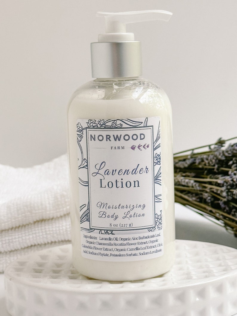 Lavender Hand & Body Moisturizing Lotion image 1