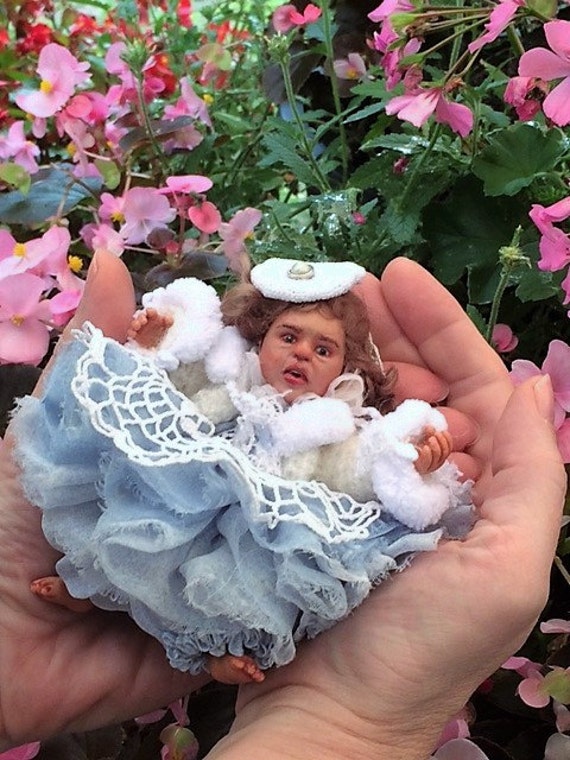 ooak miniature baby dolls