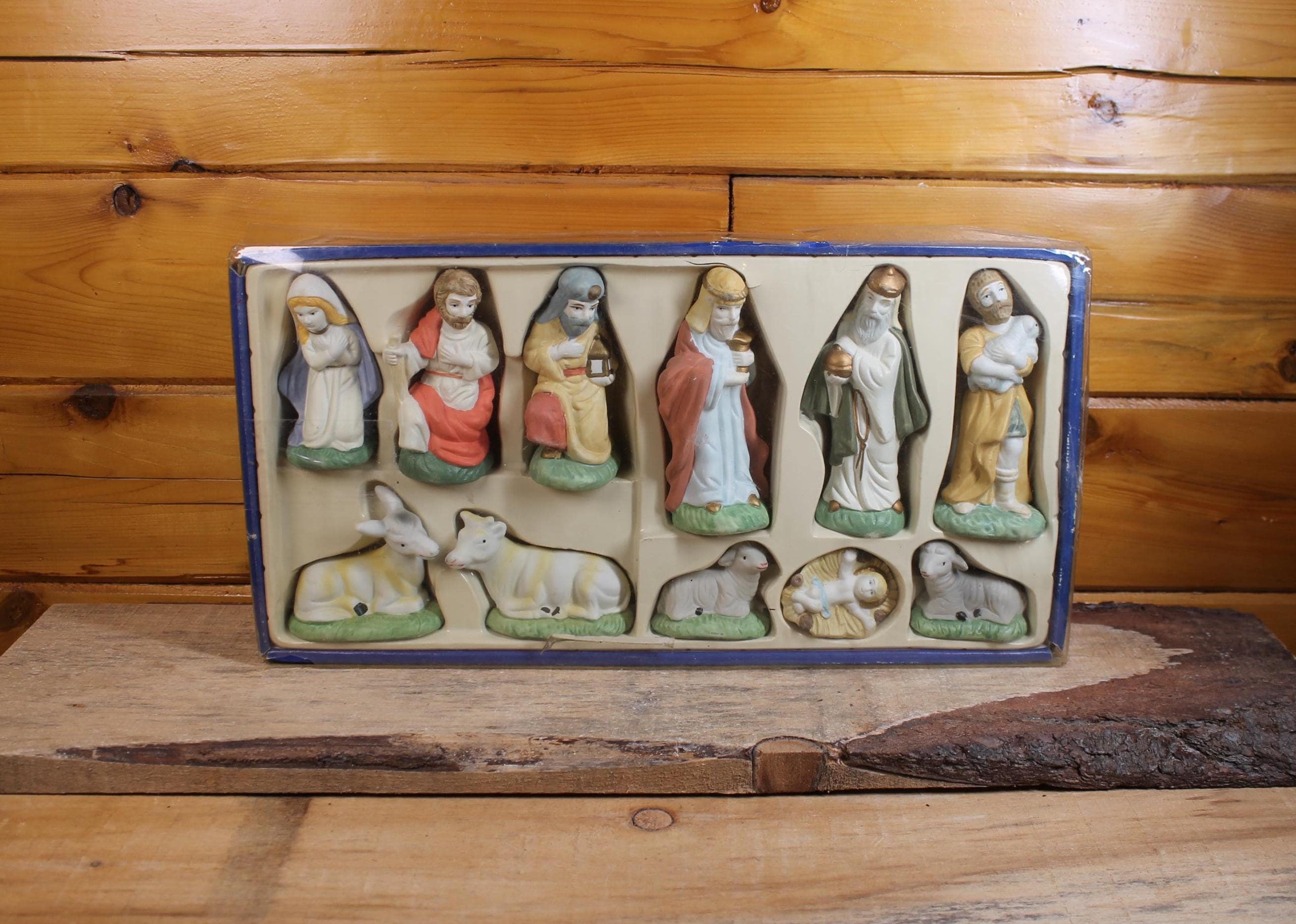 11 piece porcelain nativity set - Etsy 日本