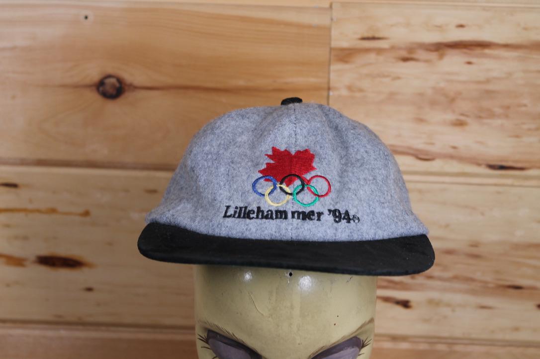 Vintage Mcdonalds 1994 Lillehammer USA Olympics Canada Grey