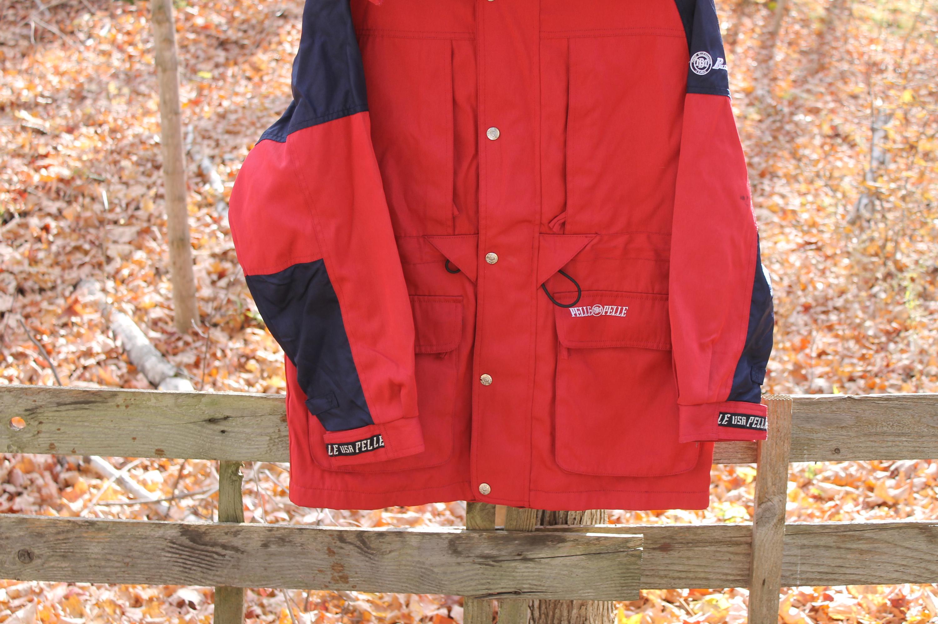 ヴィンテージ Pelle Pelle Marc Buchanan フード付き 90年代 ヒップ