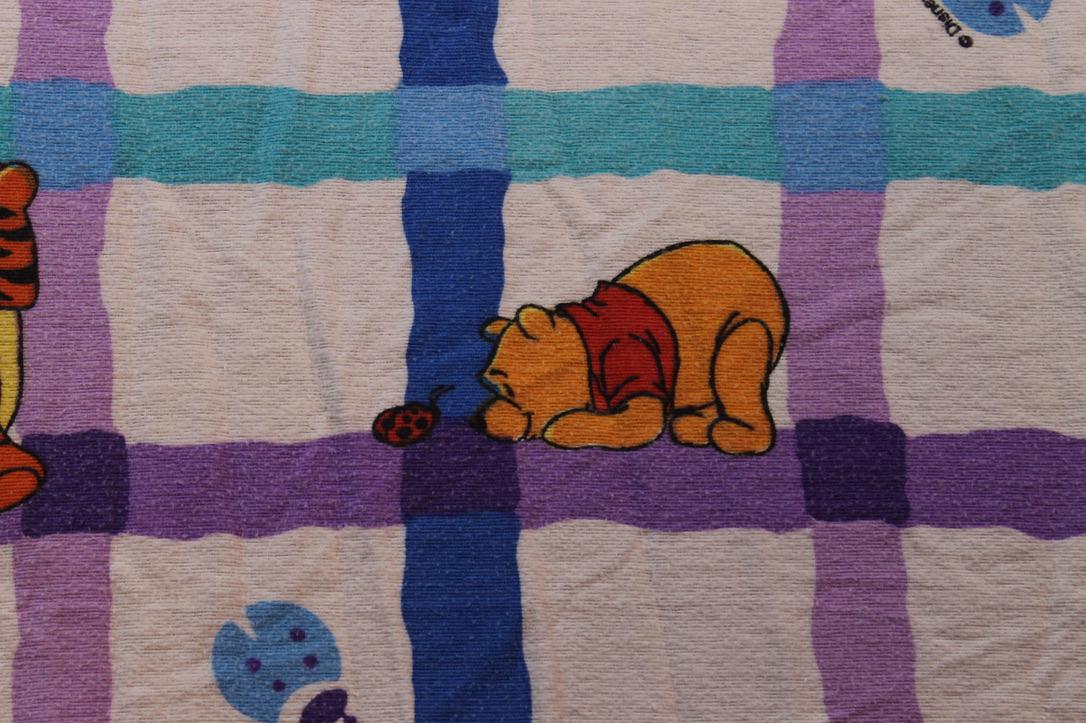 ヴィンテージ ディズニー くまのプーさん ツイン フランネル フラット