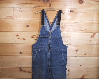 Vintage Big Jack Guy One Metal Workwear Jeans Denim Overalls
