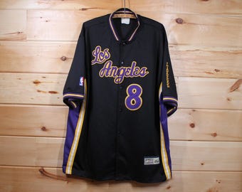 Vintage Kobe Bryant #8 Los Angeles Lakers Jersey | Reebok NBA Tank