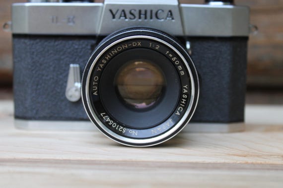 Vintage Yashica TL-E 35mm Film Camera With Auto Yashinon-dx 50mm