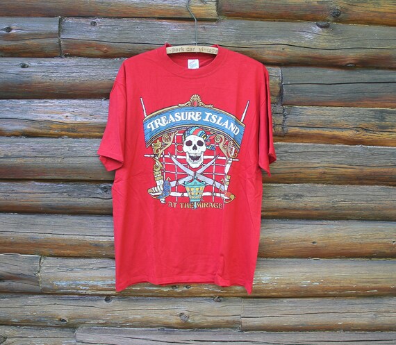 Vintage 90's Plaza Hotel Las Vegas Downtown Casino T-Shirt