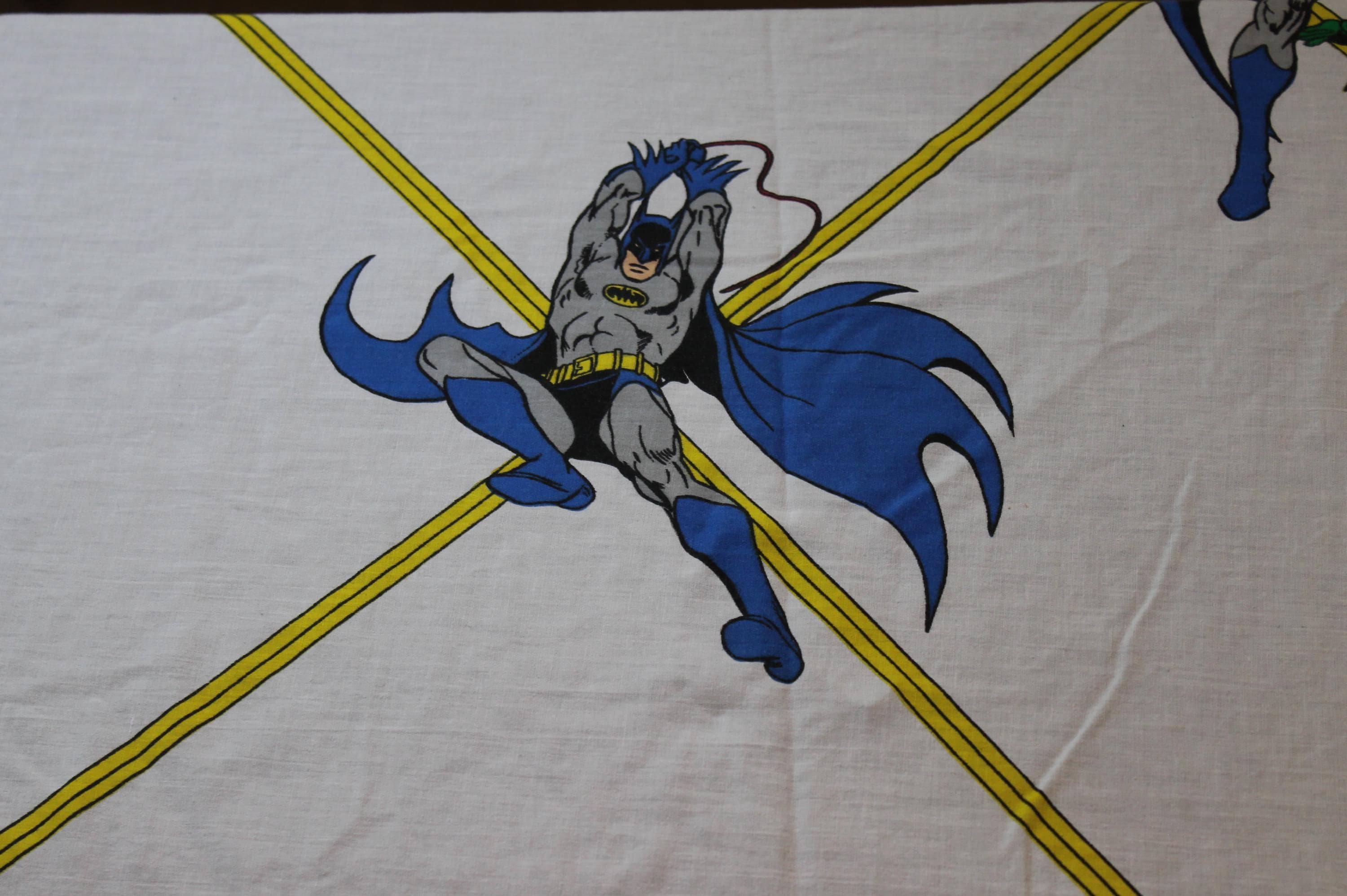 バットマン ✫コミックスタイルビンテージシーツ ヴィンテージ DC コミックス スーパーヒーロー バットマン スーパー