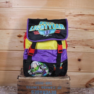 Vintage Disney Toy Story Buzz Lightyear Movie Promotional Backpack