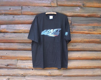 Vintage 2 Fast 2 Furious 2003 Movie Promo Black T-Shirt Adult Size XL