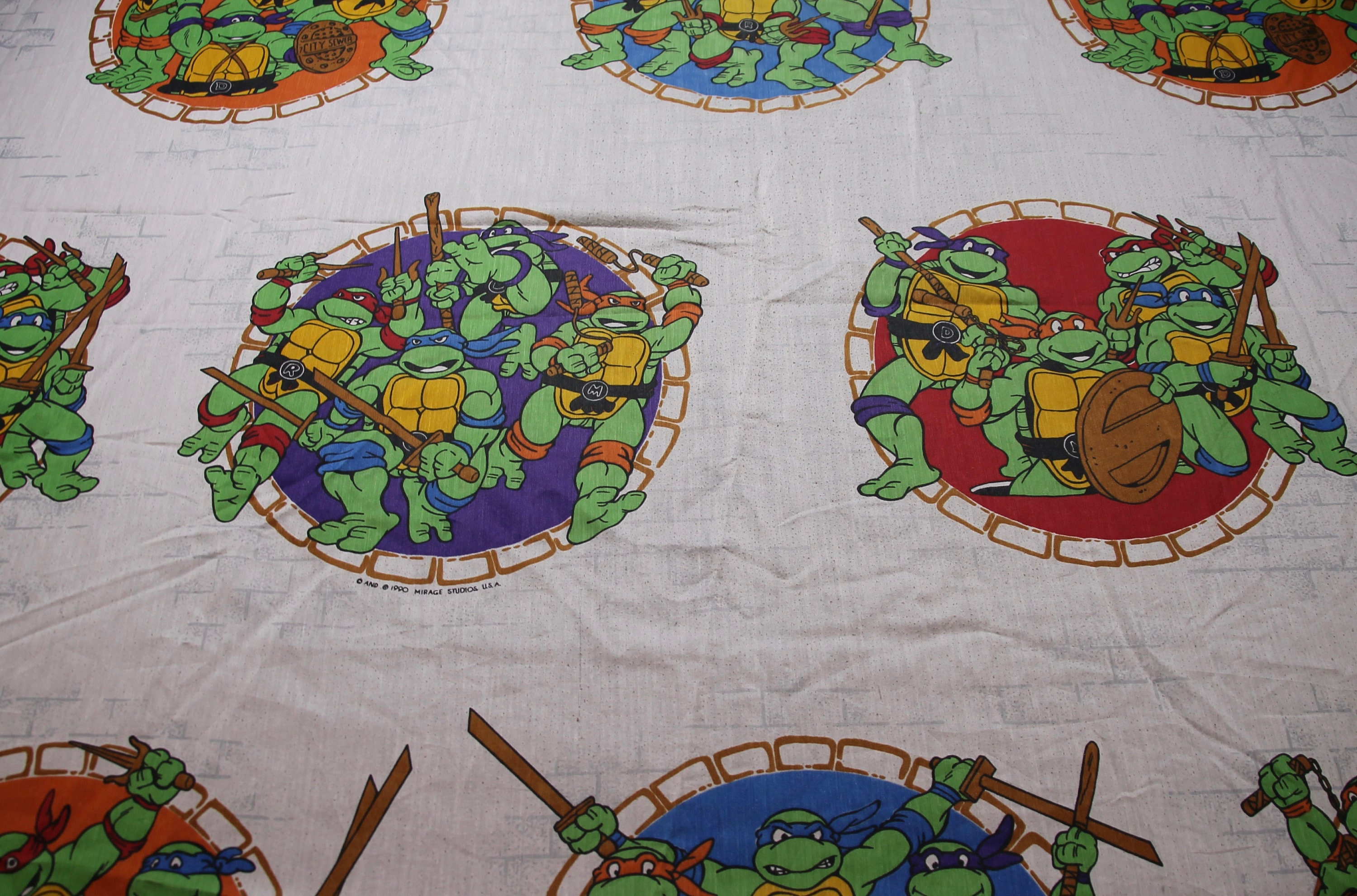 Ninja Turtles Toddler Bedding Set