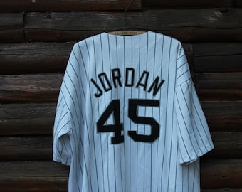 Vintage Y2K Chicago White Sox #45 Michael Jordan Button up