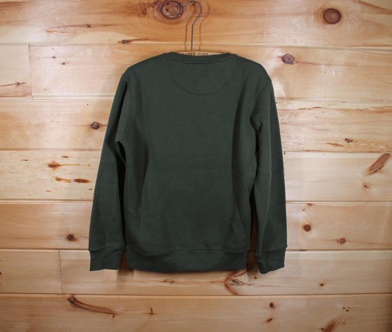 Vintage Polo Ralph Lauren Green Script Essentials Pullover