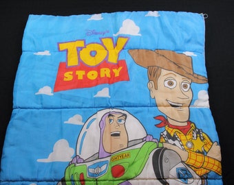 Vintage Disney Toy Story Woody and Buzz Lightyear Sleeping Bag