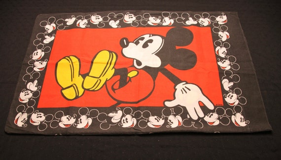 Mickey mouse pillow cases sales
