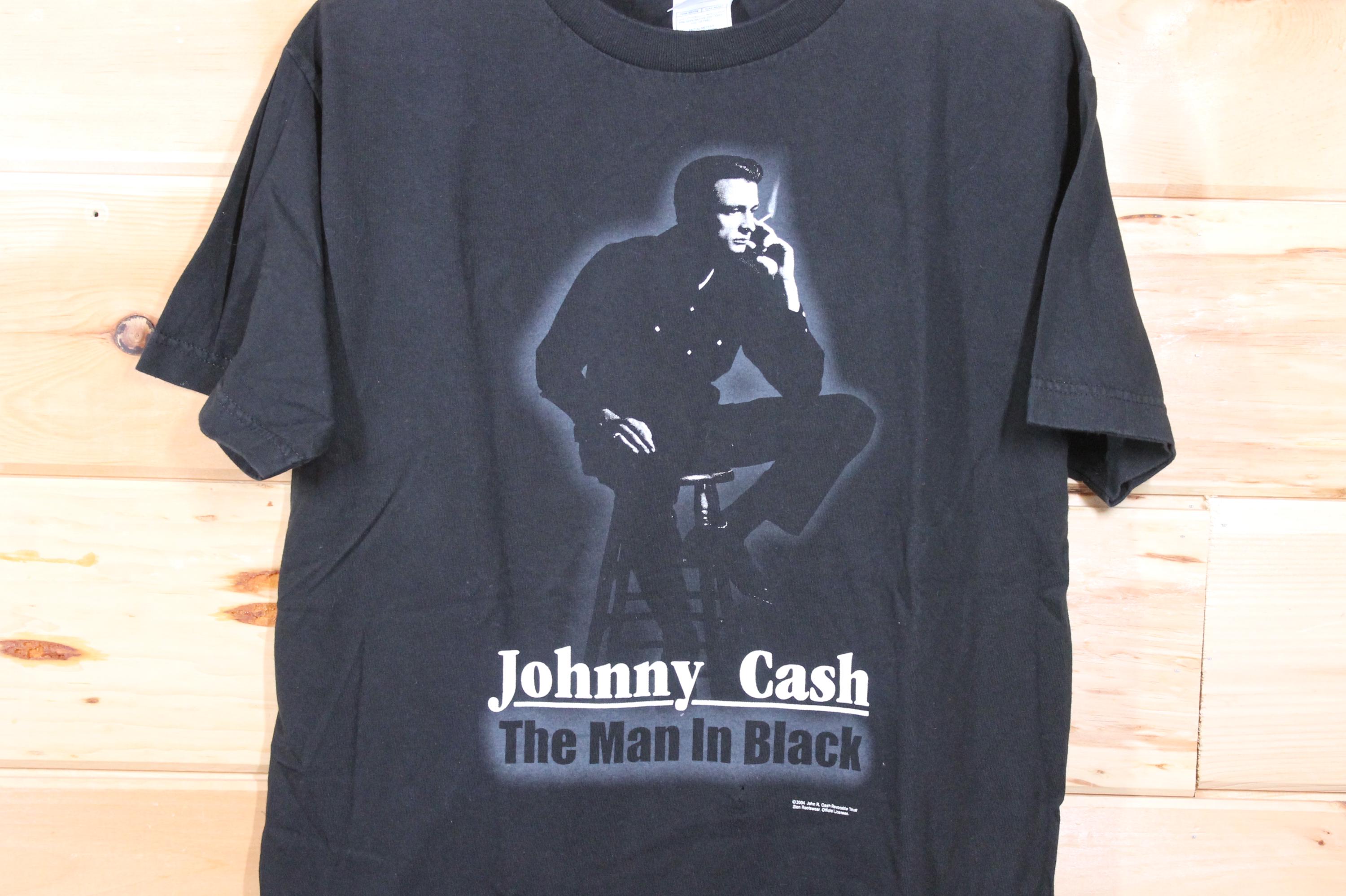 ヴィンテージ Y2K ジョニー キャッシュ ザ マン イン ブラック ロック