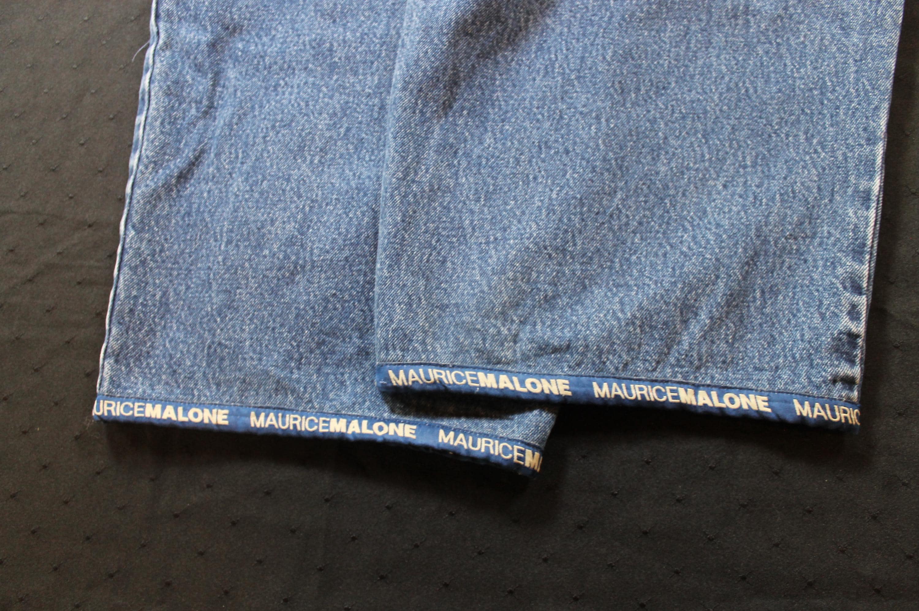 Vintage Maurice Malone Mojeans Blue Jeans Denim 90s Hip Hop Baggy