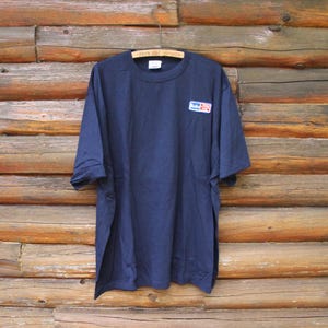 Vintage Hostess Frito Lay Potato Chip Chips Blue Employee Single Stitch T-Shirt Adult Size XXL