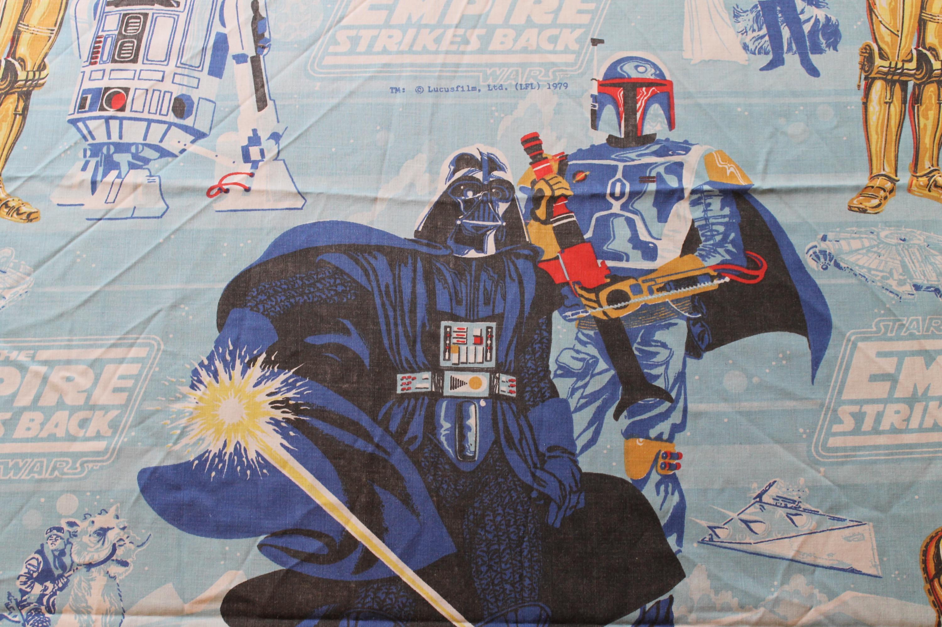 Vintage Star Wars the Empire Strikes Back 1979 Movie Themed Bed