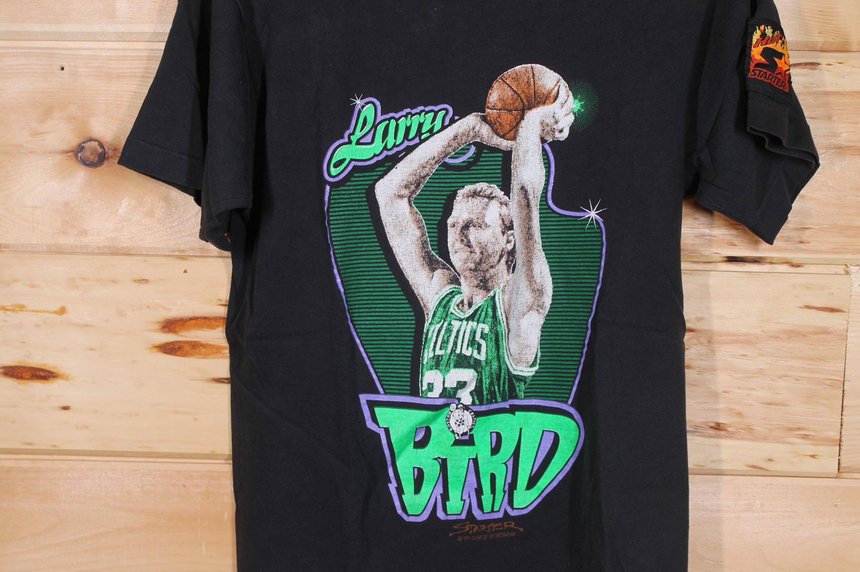 ヴィンテージ ラリー・バード セルティックス Tシャツ、1991 NBA 