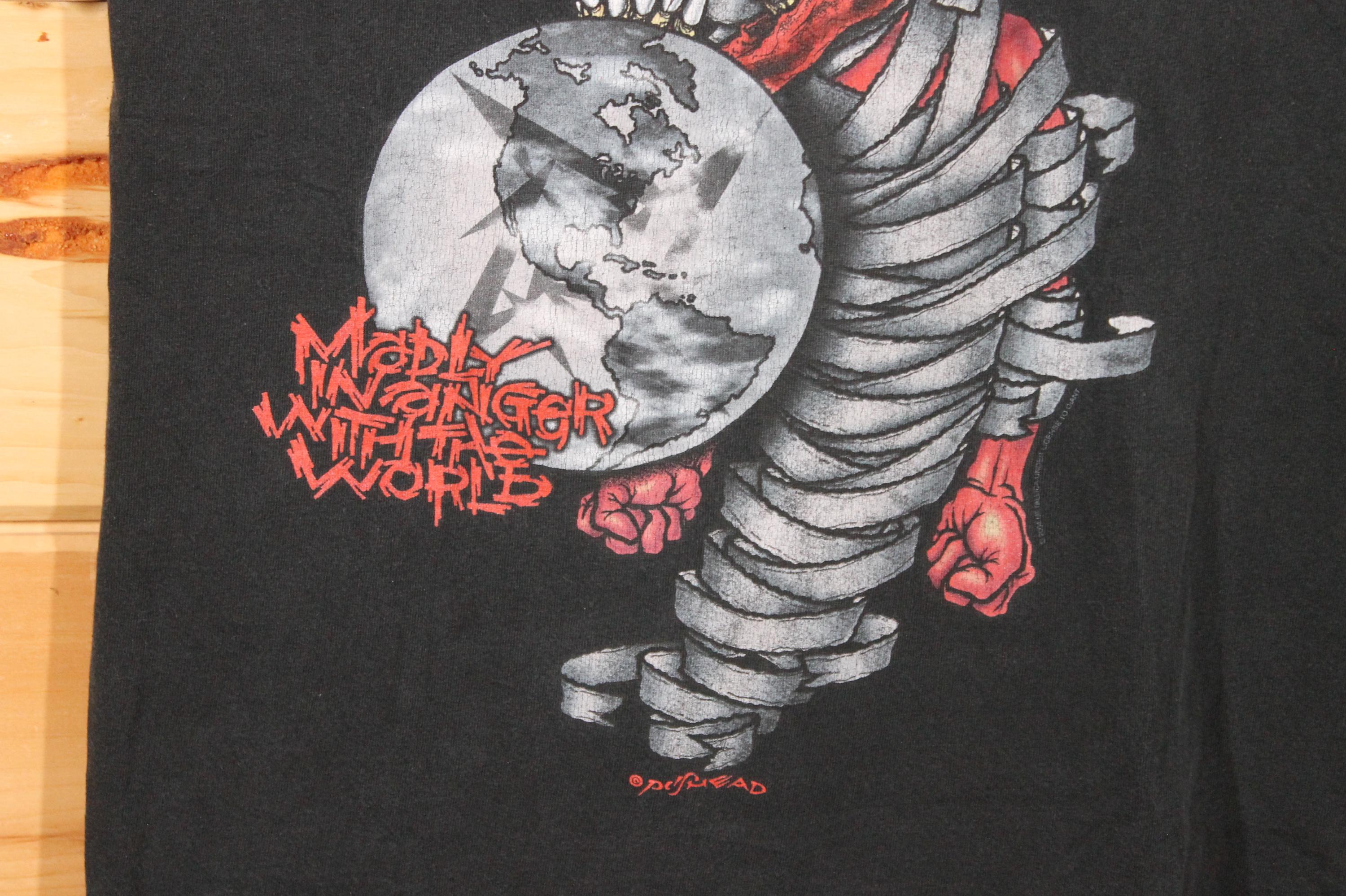 Vintage Metallica St. Anger Tour Pushead Rock Band Concert T