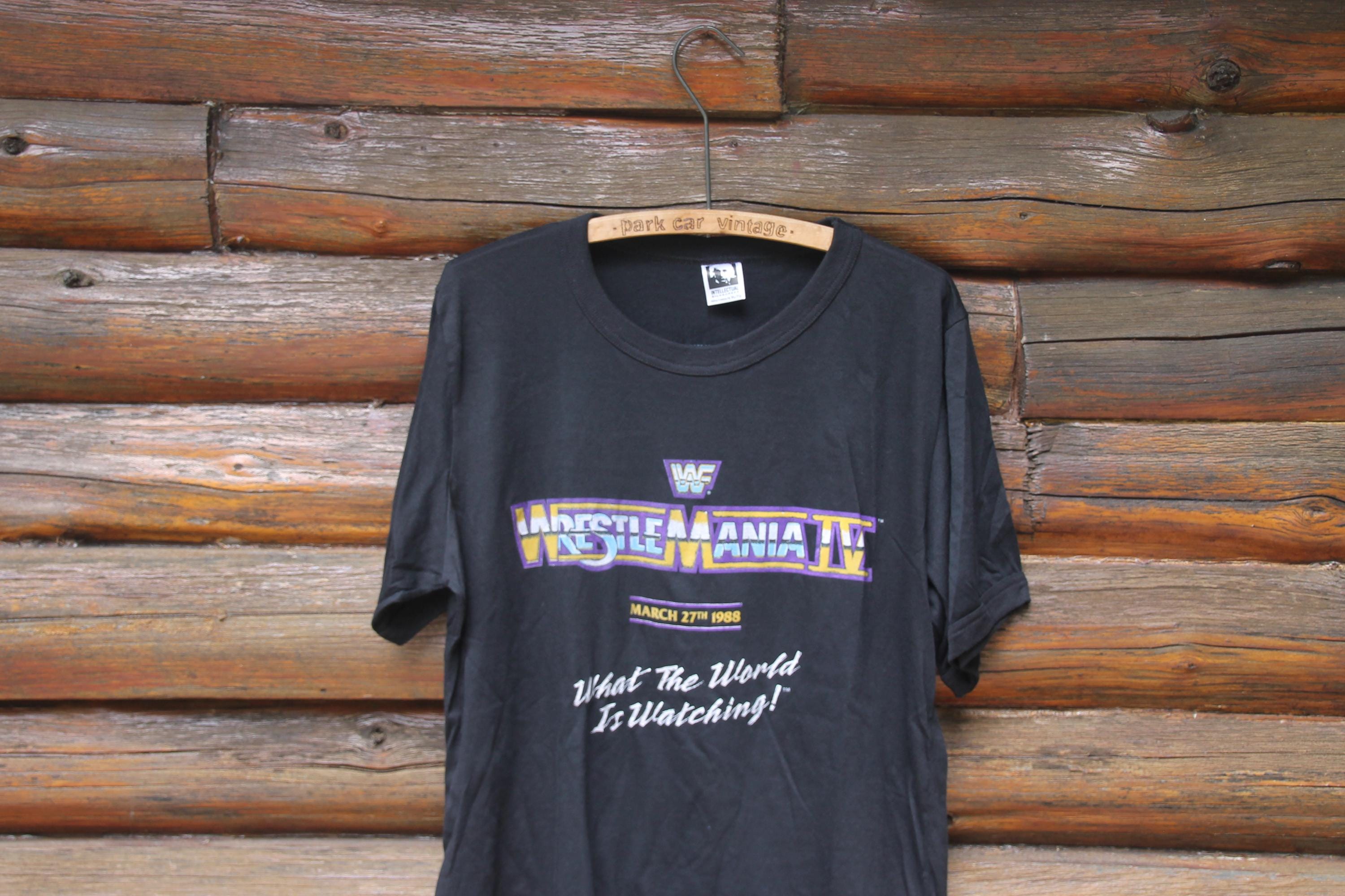 Vintage 1988 WWF Wrestlemania IV Trump Plaza World Wrestling 