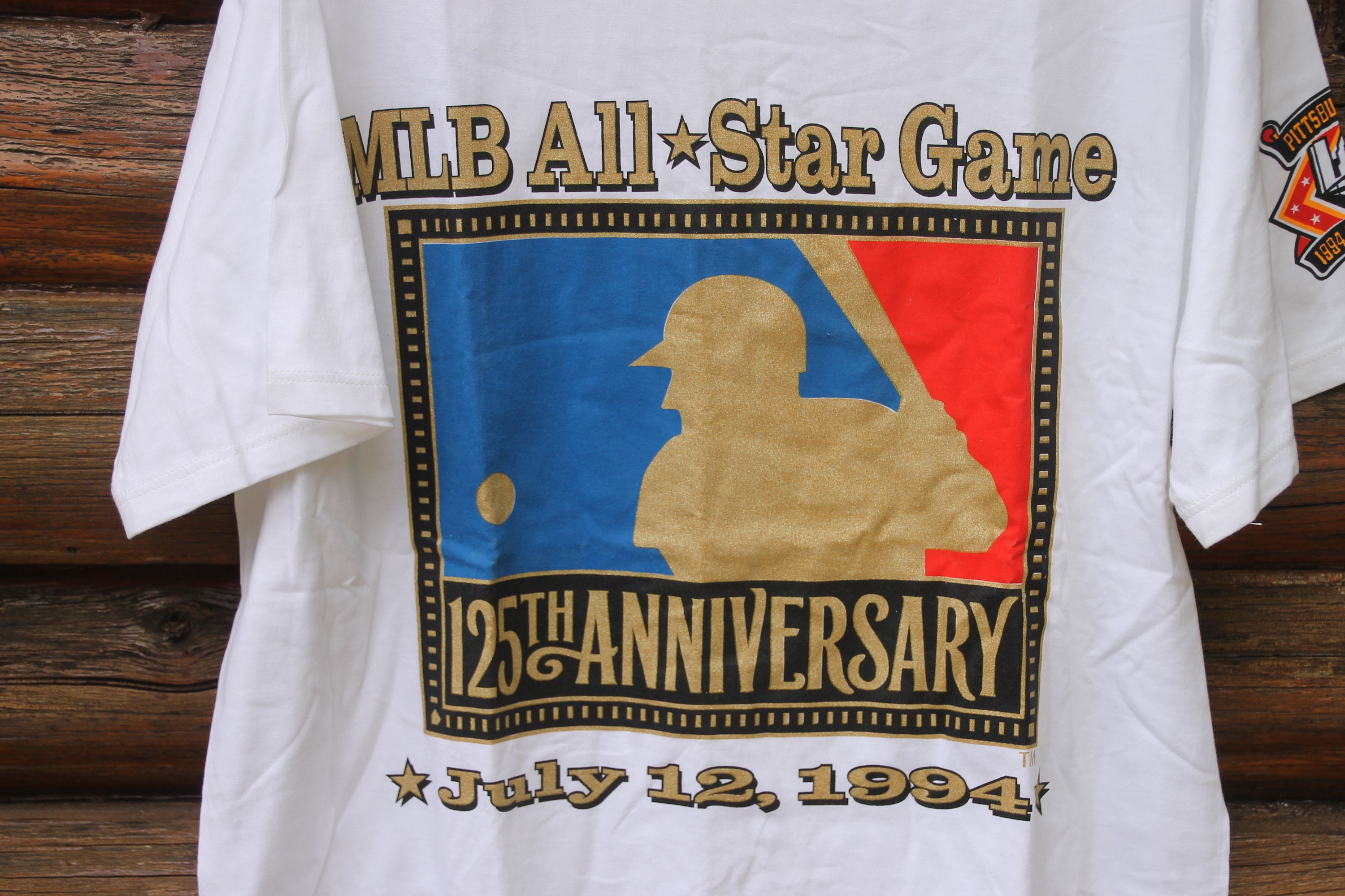 Vintage 1994 MLB Baseball All Star Game Pittsburgh Pirates White 