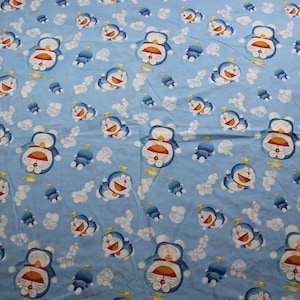 Vintage Anime Doraemon Cartoon Cute Poszewka na kołdrę