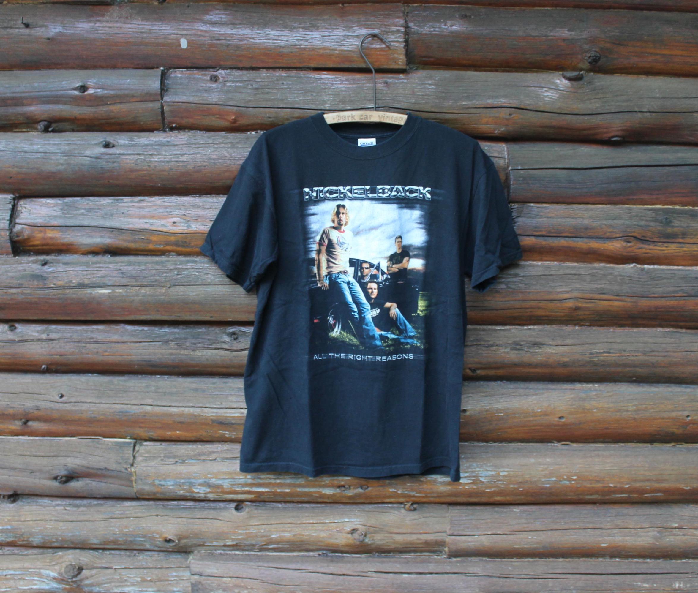 Vintage Nickelback 2005 All the Right Reasons Tour Rock Concert