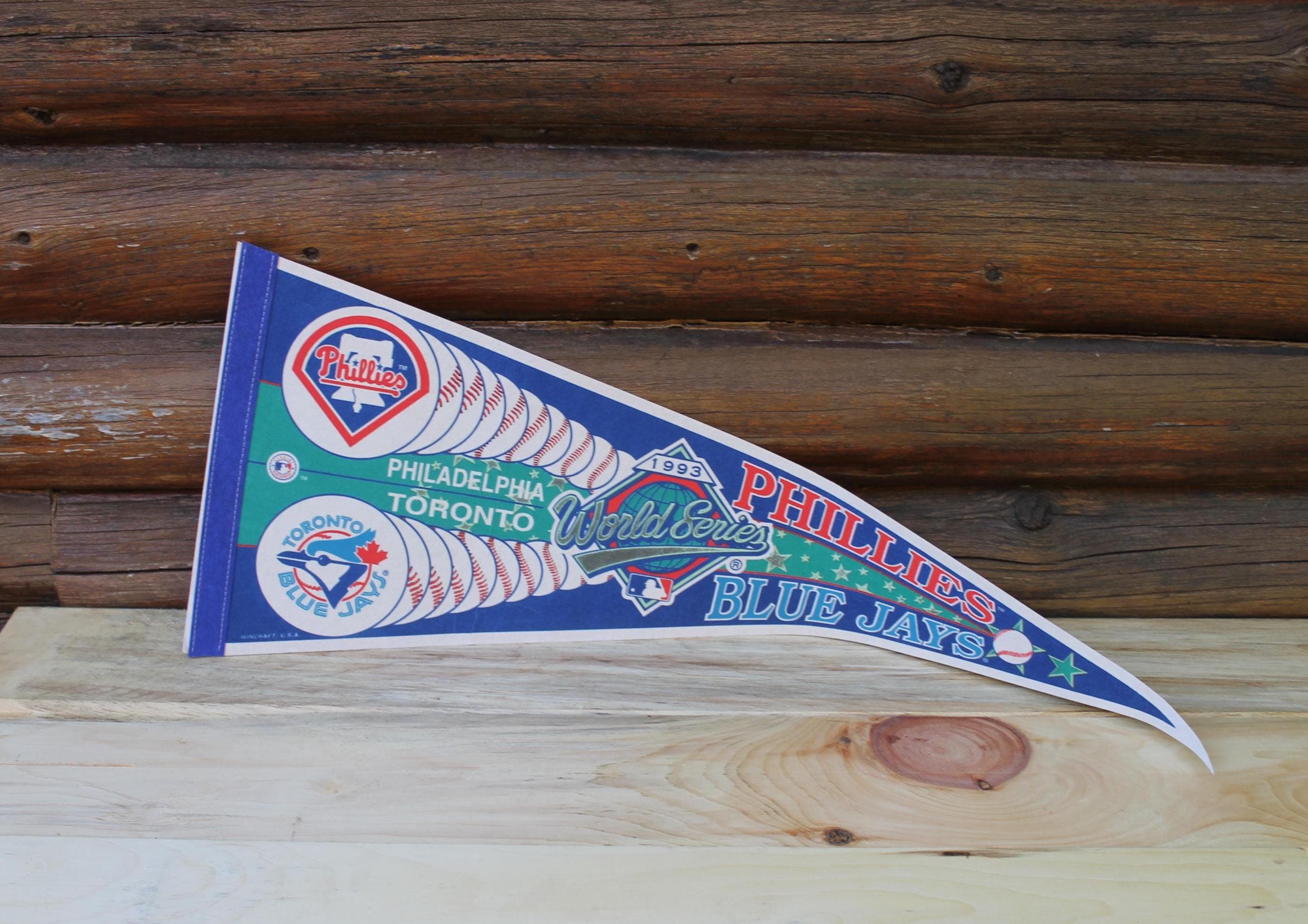 リトグラフ　1993 ワールドシリーズベースボール　フィリーズ対ブルージェイズ 1993 World Series - Toronto Blue Jays Vs. Philadelphia Phillies