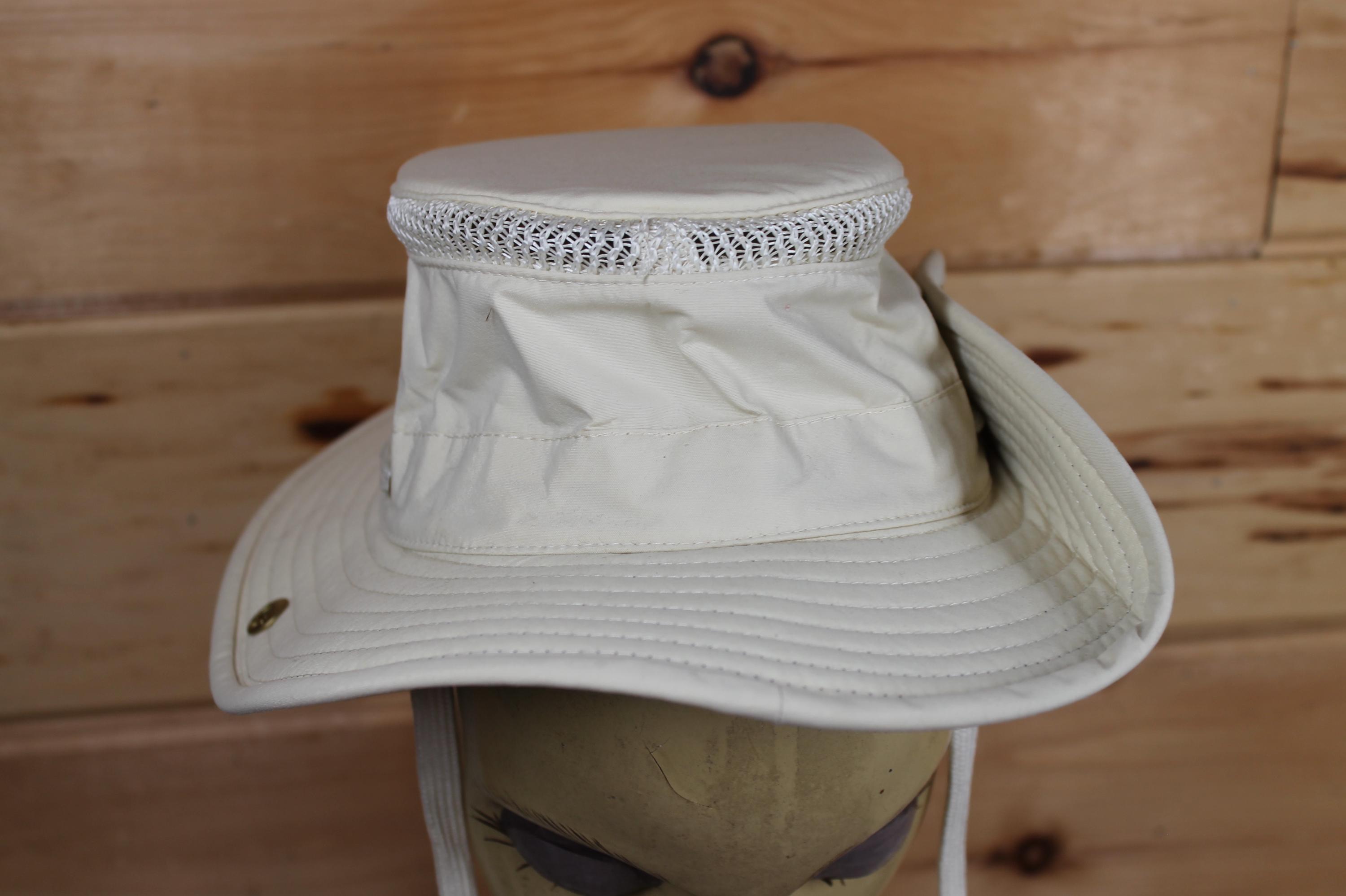 Vintage the Tilley Hat Tan Beige Outdoor Nature Bucket Hat  display picture 1