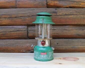 ヴィンテージ 1980 コールマン ランタン 321B カスタムレッド