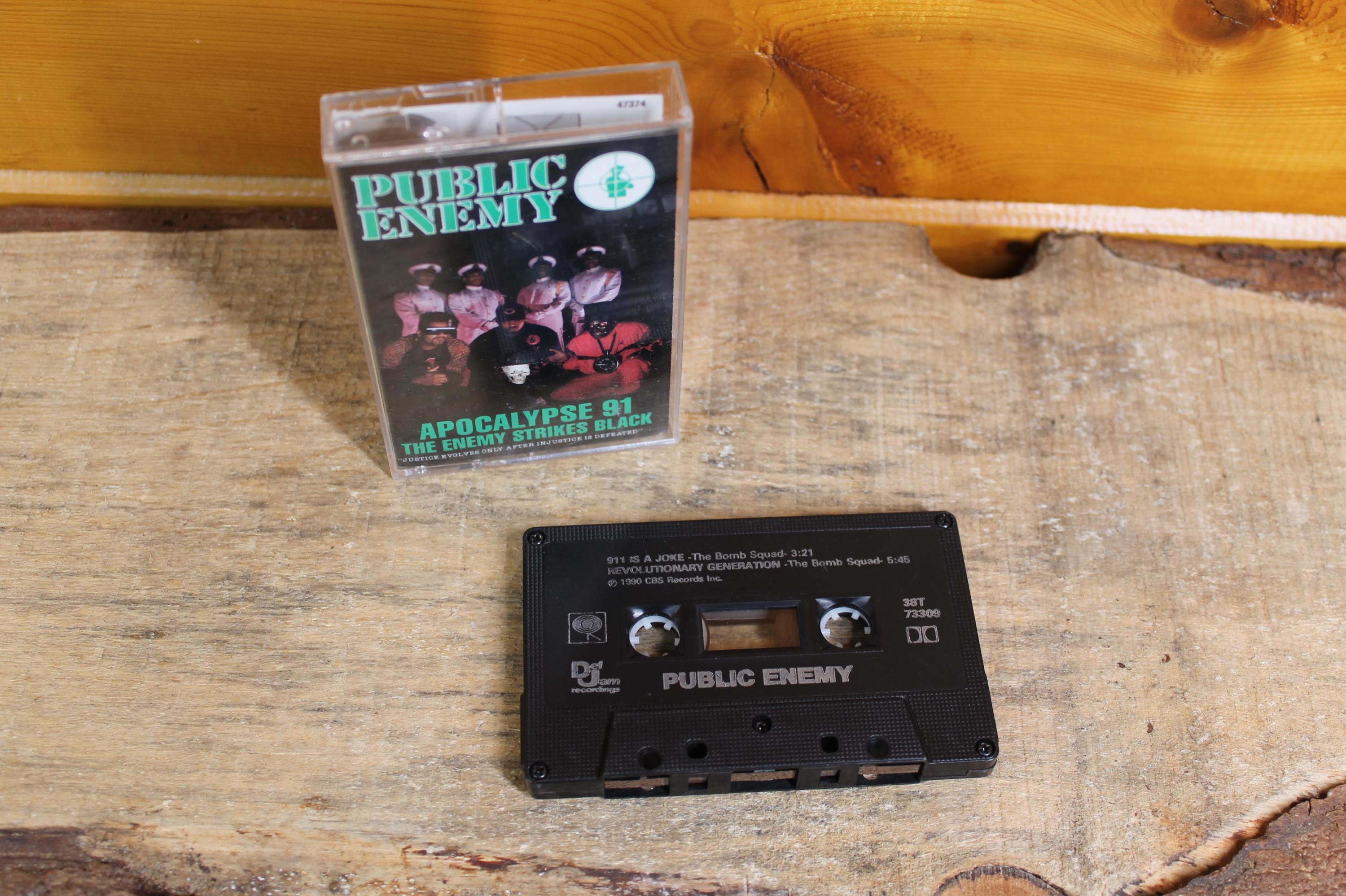 Public Enemy - Apocalypse 91 Rap Cassette Tape Def Jam Columbia - Etsy