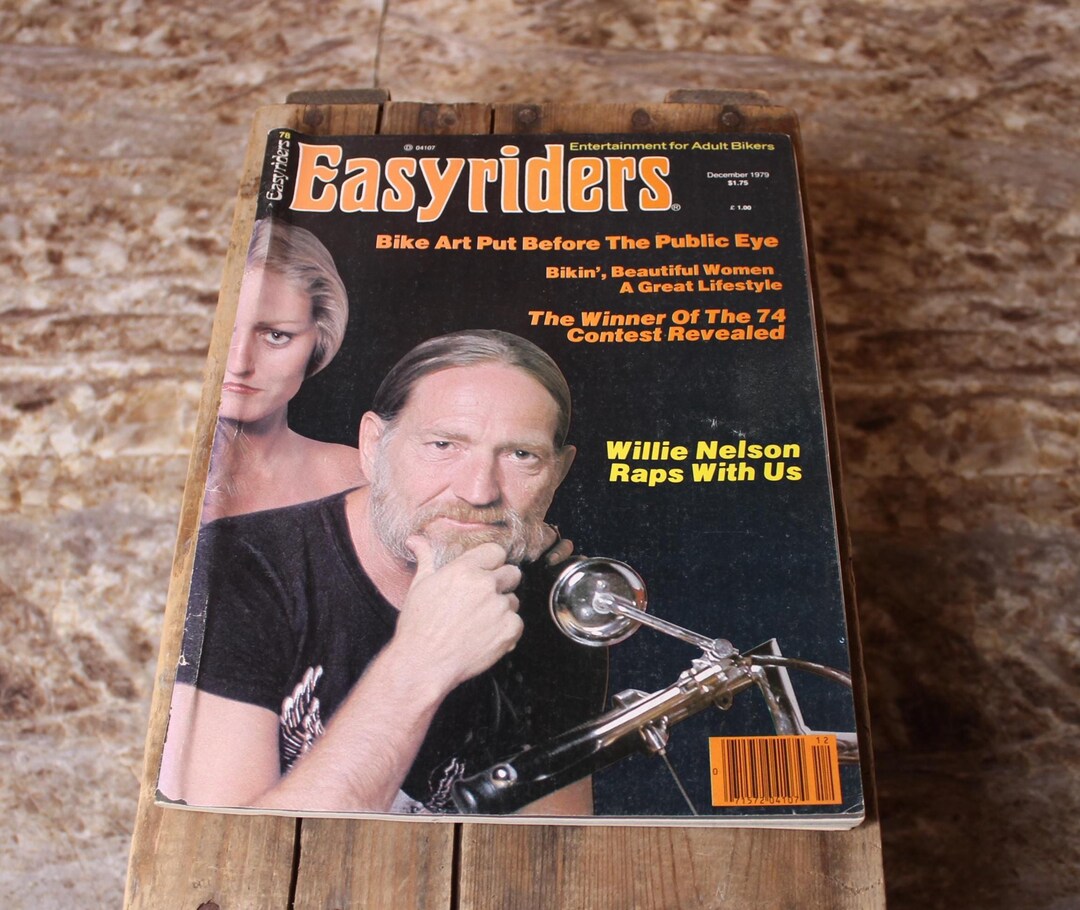 Buy 1979 Easyriders Magazine Willie Nelson Cover - Adult Bikers ...