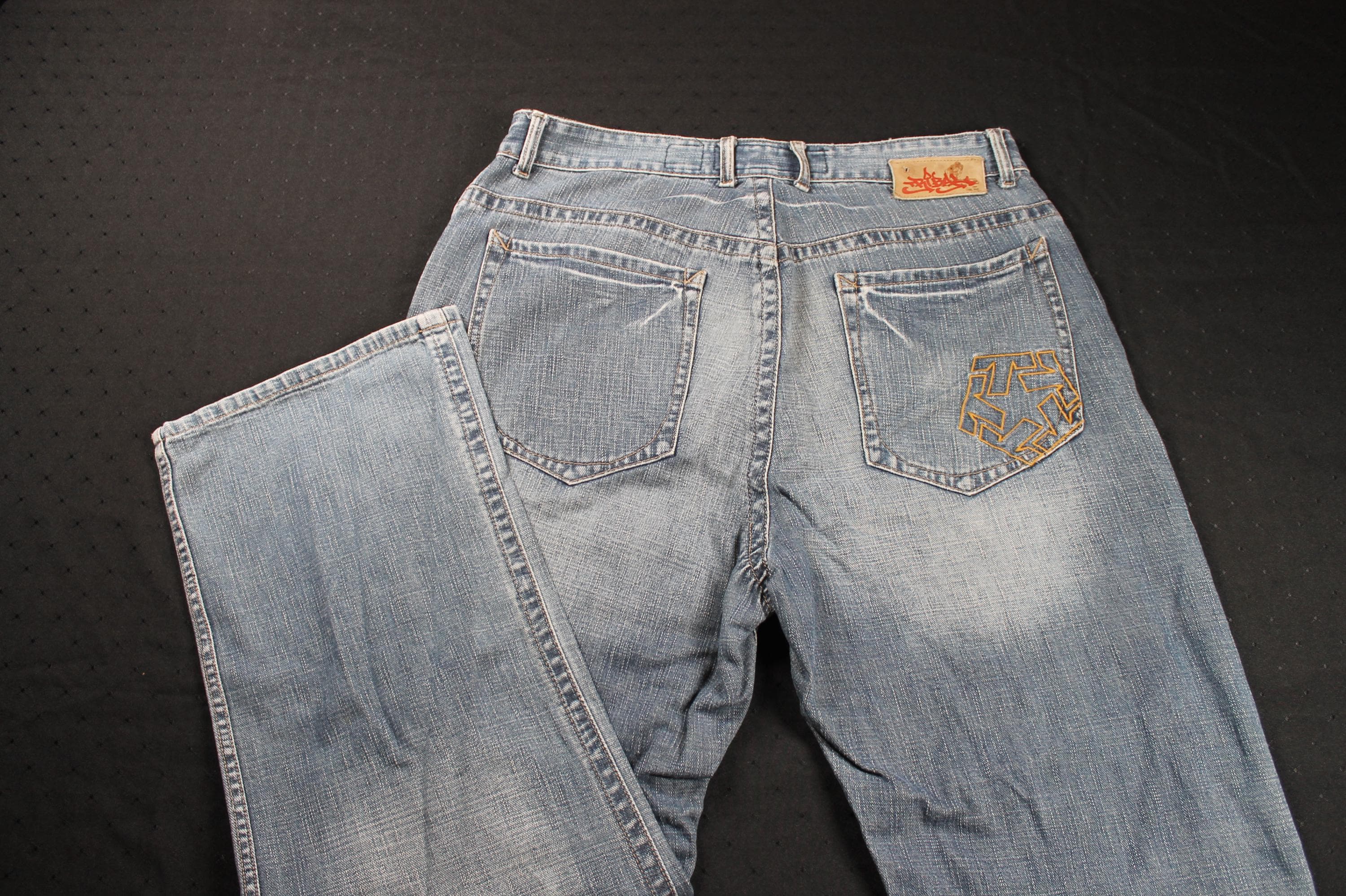 【90s_vintage】JeanPaulGaultierKnitCap国内正規 Vintage 90s Tribal Hip Hop Graffiti Skate Denim Blue Jeans Adult