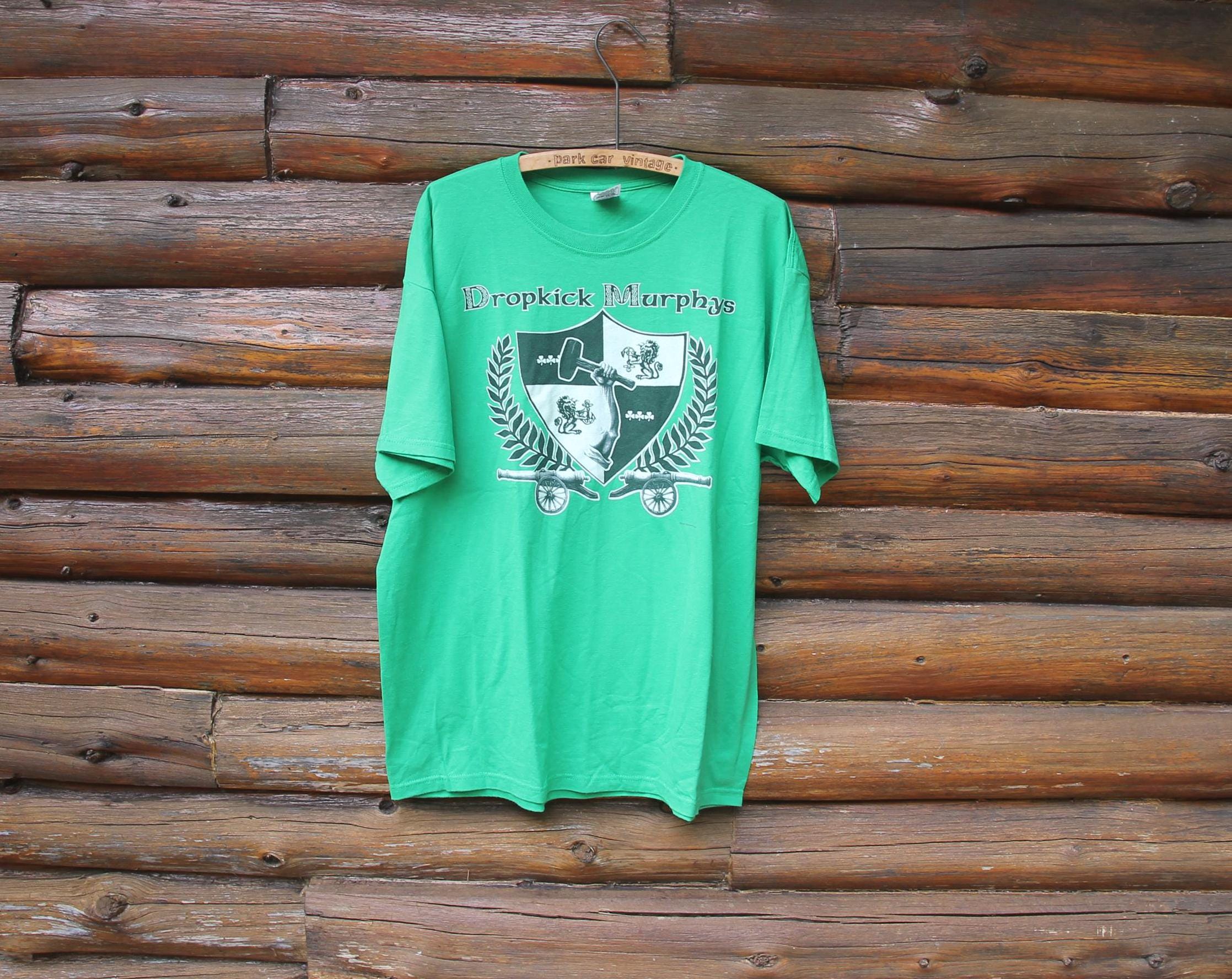 Anchor Admat Green | Dropkick Murphys Vest met capuchon