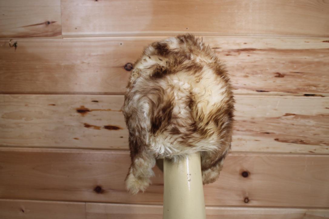 Vintage Simpsons Fur Trapper Hat Ear Flaps Formal Fancy  display picture 2